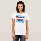 Trans Pride Tシャツ (正面フル)
