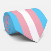 Trans Pride (Transgender Pride) Flag ネクタイ (ロール)