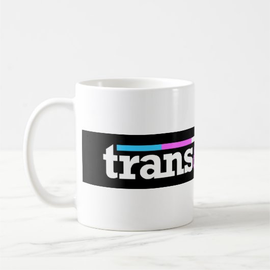 Trans&proudのマグ コーヒーマグカップ (左)