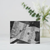 Trans Rightsはがき ポストカード (スタンド正面)