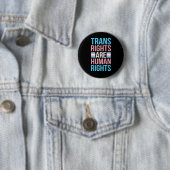 Trans Rights Are Human Rights Pride Month 缶バッジ (インサイチュ)