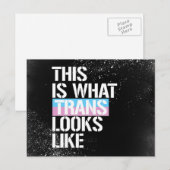 Trans - Transの外観 – - LGBTQ Ri ポストカード (正面/裏面)