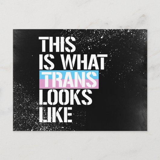 Trans - Transの外観 – - LGBTQ Ri ポストカード (正面)