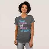 TRANS WOMEN AE WOMEN Tシャツ (正面フル)
