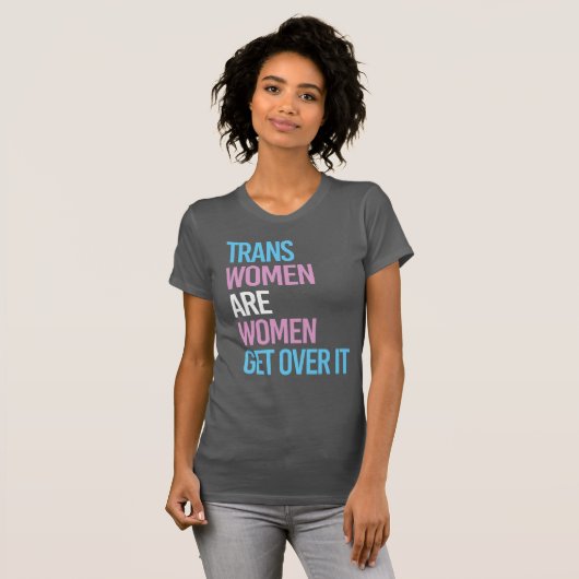 TRANS WOMEN AE WOMEN Tシャツ (正面フル)
