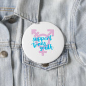 Trans Youthのサポート – Trans Symbol - 缶バッジ (インサイチュ)
