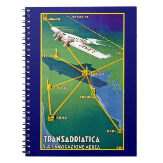 Transadriatica Navigazione Aerea ノートブック (正面)