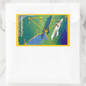 Transadriatica Navigazione Aerea 長方形シール (バッグ)