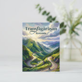 Transfăgărășan Highway Romania ポストカード (スタンド正面)