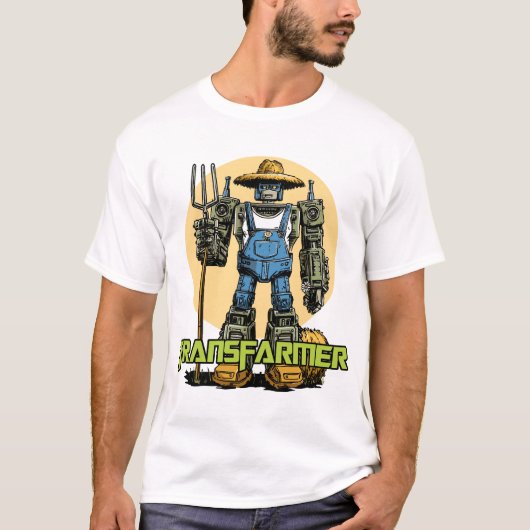 TRANSFARMER ! - Robot agricole Tシャツ (正面)