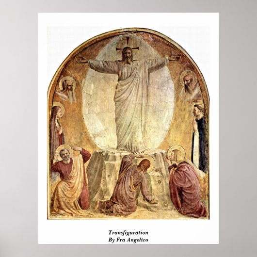 Transfiguration By Fra Angelico ポスター (正面)