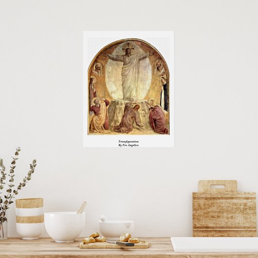 Transfiguration By Fra Angelico ポスター (キッチン)
