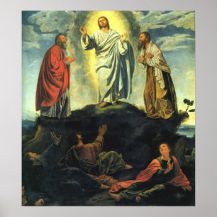 Transfiguration by Giovanni Girolamo Savoldo ポスター
