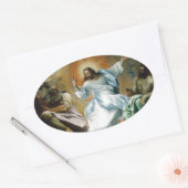 Transfiguration_by_Lodovico_Carracci. 楕円形シール (封筒)