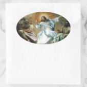 Transfiguration_by_Lodovico_Carracci. 楕円形シール (バッグ)