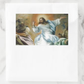 Transfiguration_by_Lodovico_Carracci. 長方形シール (バッグ)