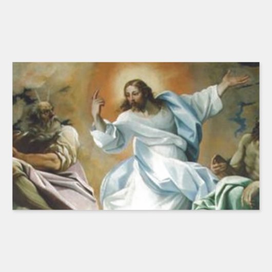 Transfiguration_by_Lodovico_Carracci. 長方形シール (正面)