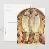 Transfiguration of Christ by Fra Angelico ポストカード (正面/裏面)