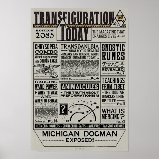 Transfiguration Today誌 ポスター (正面)