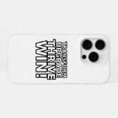 Transform Upgrade Thrive Win iPhoneケース (裏面横)