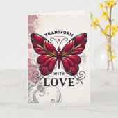 Transform with Love Greeting Card – Elegant Butter カード (黄色い花)