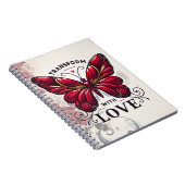 Transform with Love Journal – Self-Discovery Noteb ノートブック (右側)