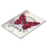 Transform with Love Journal – Self-Discovery Noteb ノートブック (左側)