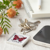 Transform with Love Keychain – Symbol of Change キーホルダー (側面)