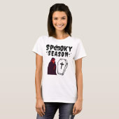 Transform Your Halloween Style with Our Spooky Vam Tシャツ (正面フル)