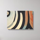 Transform Your Walls a Sacred Story Southwest Fish キャンバスプリント (正面)