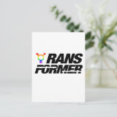 Transformer | Transgender Pride ポストカード (スタンド正面)