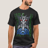 Transformers 1x00001 MATRIX BLACK BY SAMURAI FEUDA Tシャツ (正面)
