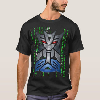 Transformers 1x00001 MATRIX BLACK BY SAMURAI FEUDA Tシャツ