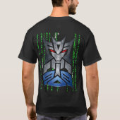 Transformers 1x00001 MATRIX BLACK BY SAMURAI FEUDA Tシャツ (裏面)