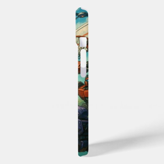 Transformers in Basketball game Case-Mate iPhoneケース (裏面 / 左)