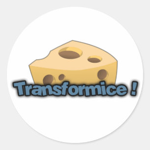 Transformiceロゴシール ラウンドシール