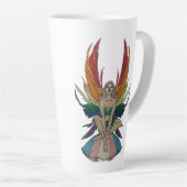 Transgender Faerie カフェラテマグ (右アングル)