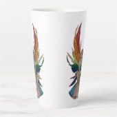 Transgender Faerie カフェラテマグ (正面)