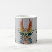 Transgender Faerie  コーヒーマグカップ (中央)