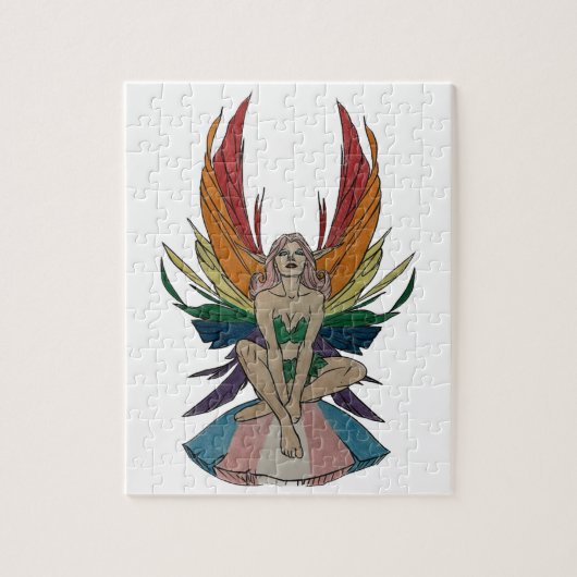 Transgender Faerie ジグソーパズル (縦)