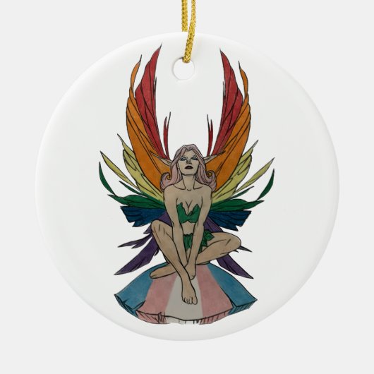 Transgender Faerie セラミックオーナメント (正面)