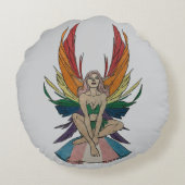 Transgender Faerie  ラウンドクッション (裏面)