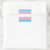 Transgender Flag スクエアシール (バッグ)