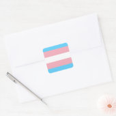 Transgender Flag スクエアシール (封筒)