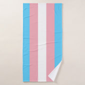 Transgender Flag バスタオル (バスタオル)
