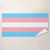 Transgender Flag バスタオル (バスタオル)