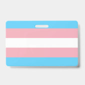 Transgender Flag バッジ (裏面)