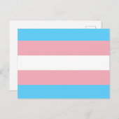 Transgender Flag ポストカード (正面/裏面)