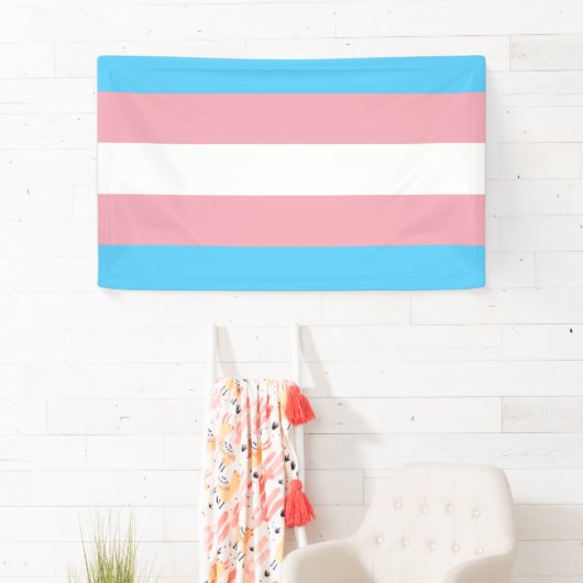 Transgender Flag 横断幕 (インサイチュ)