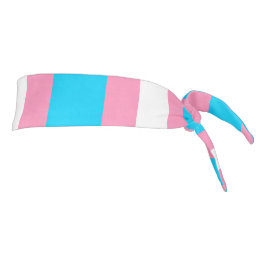  Transgender Flag | LGBTQIA+ Pink, Blue and White タイヘッドバンド